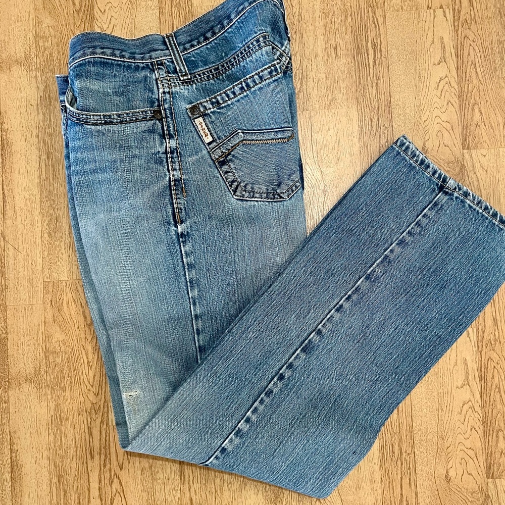 Cinch Blue Straight Denim Jeans Timeless Style